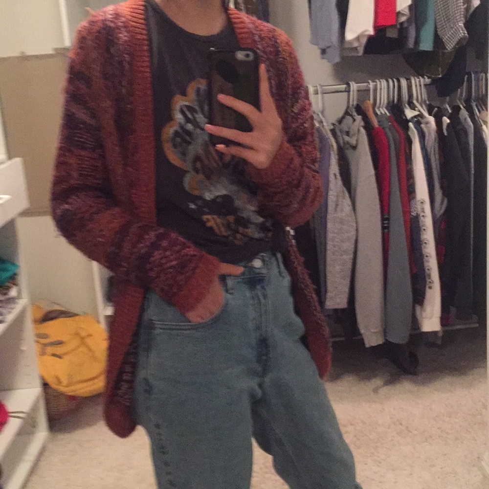 Oversized Boho Cardigan